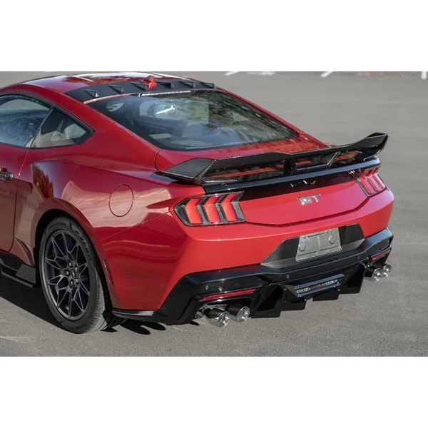 S650 Mustang V3 Package Rear Diffuser, Gloss Black2024-2026 Ford Mustang - Image 5