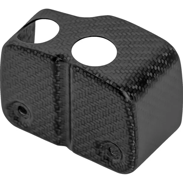 Saddlemen Carbon Fiber Coil Cover for Harley Dyna - Matte
