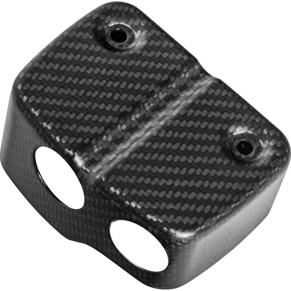 Saddlemen Carbon Fiber Coil Cover for Harley Dyna - Matte - Image 2