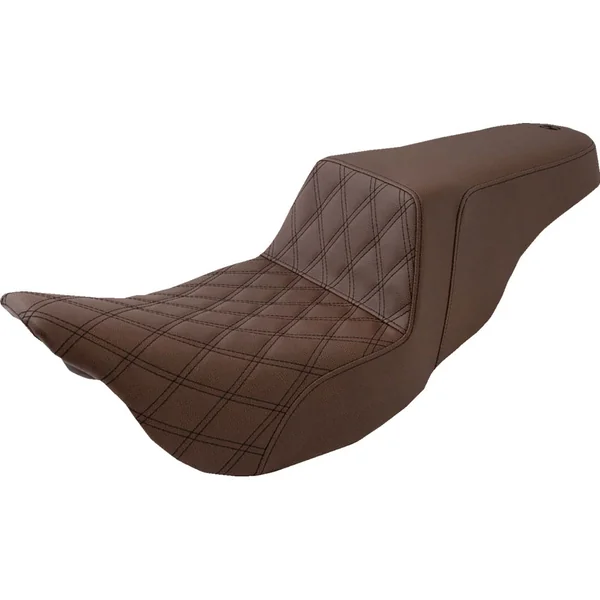 Saddlemen Front LS Step-Up Seat for 2008-2023 Harley Touring - Brown