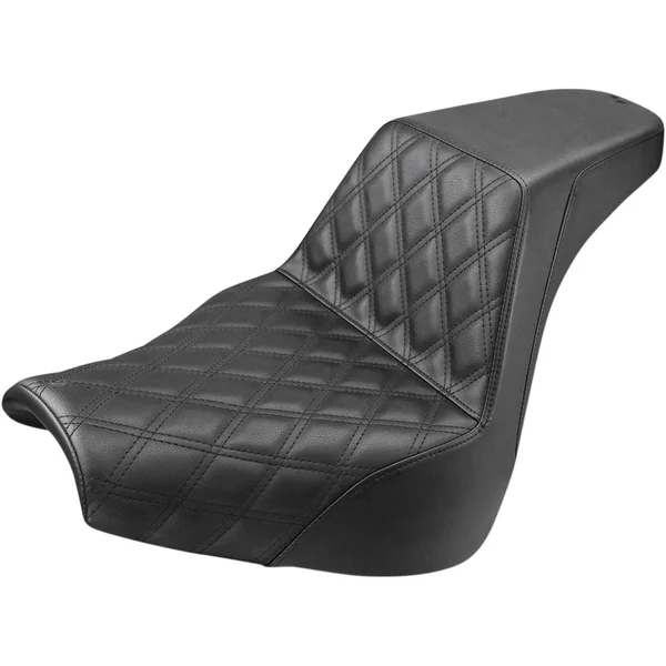 Saddlemen Front LS Step-Up Seat for 2018-2024 Harley Softail Breakout - Black