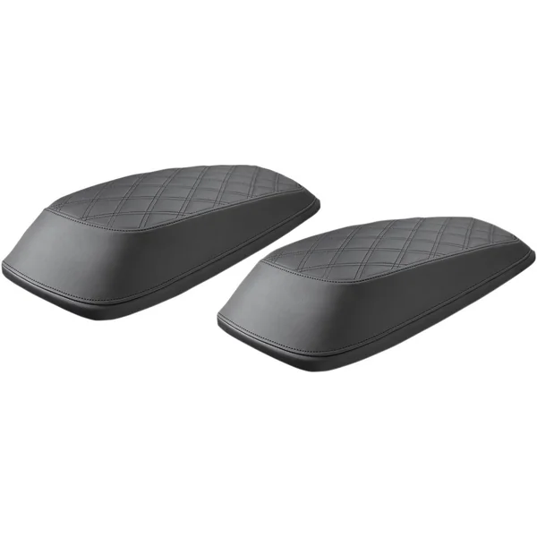Saddlemen Lattice Stitch Saddlebag Lid Covers for 2014-2023 Harley Touring