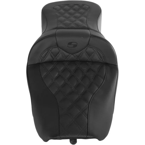 Saddlemen Road Sofa Seat for 1997-2007 Harley Touring FLHR/FLHX - Lattice Stitch - Image 2