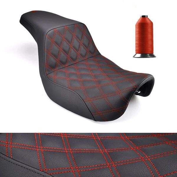 Saddlemen Step Up Seat for 1979-2019 Harley Sportster - Custom Design - Image 2