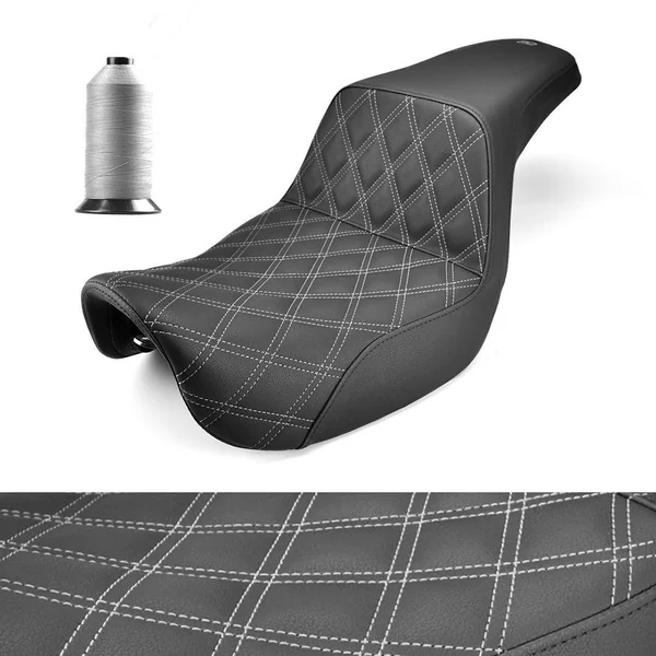 Saddlemen Step Up Seat for 2018-Up Harley Softail M8 Models - Custom Design