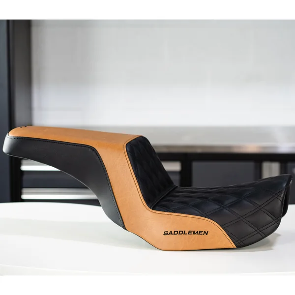 Saddlemen Step Up Seat for 2018-Up Harley Softail M8 Models - Custom Design - Image 2