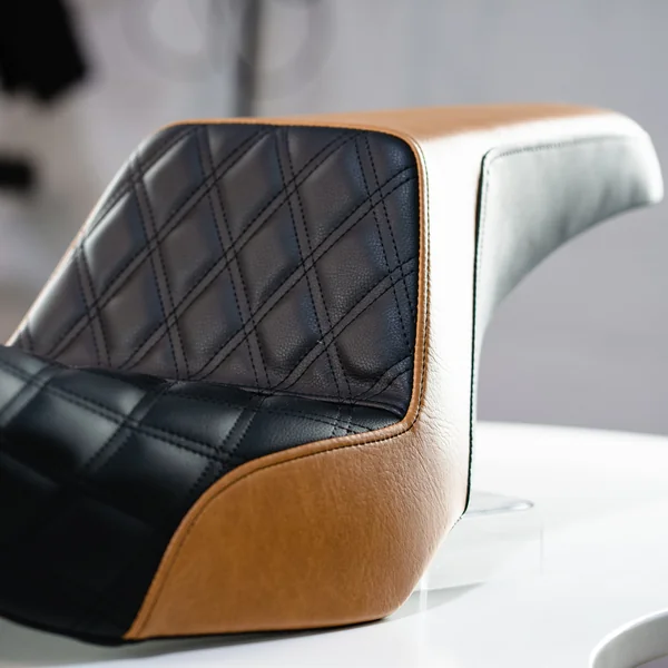 Saddlemen Step Up Seat for Harley FXR - Custom Design - Image 5