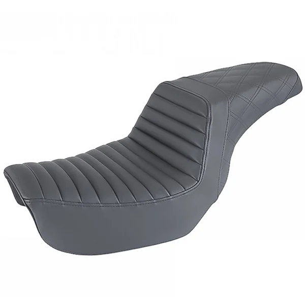 Saddlemen Step Up TR & LS Seat for 2006-2017 Harley Dyna- Black