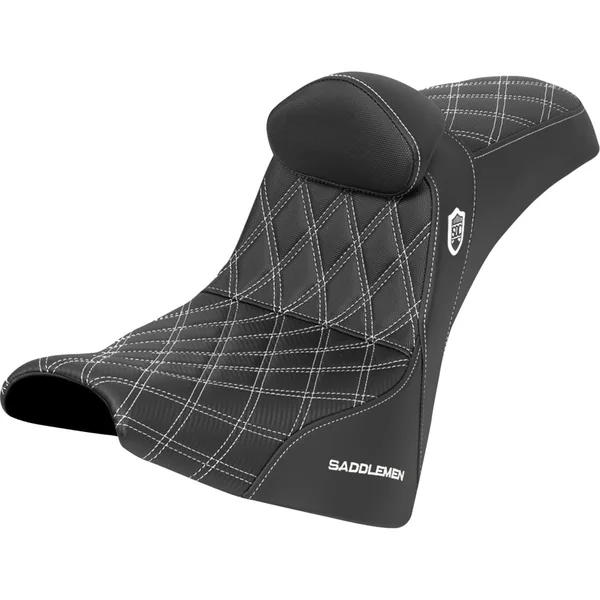 San Diego Customs Performance Gripper Seat with Backrest for 2018-2026 Harley Street Bob and Standard - Image 3