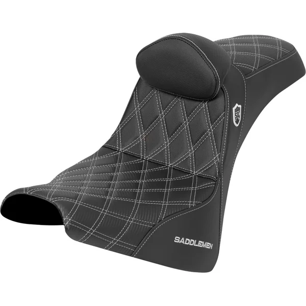 San Diego Customs Performance Gripper Seat with Backrest for 2018-2026 Harley Street Bob and Standard - Image 5