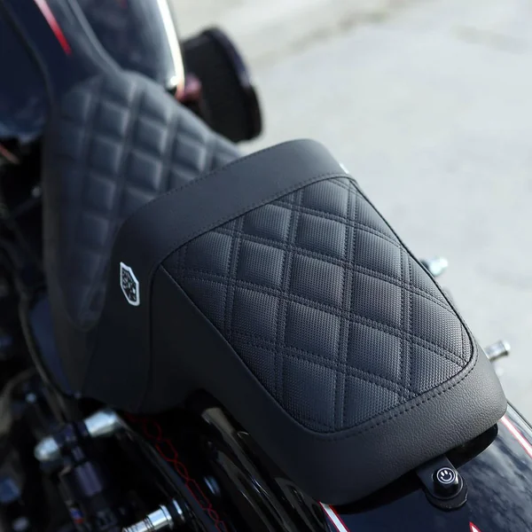 San Diego Customs Pro Series Performance Gripper Seat for 2006-2017 Harley Dyna - Black - Image 7