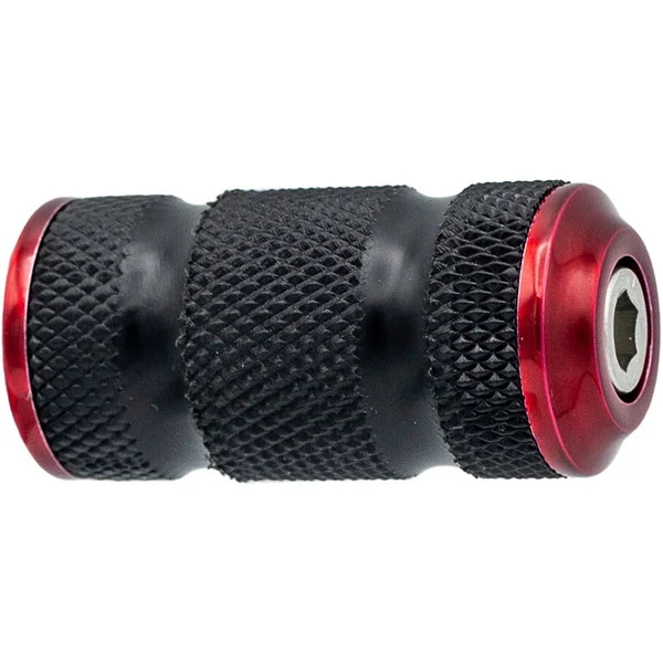 Santoro Fabworx Chacho Toe Peg for Harley Models - Red