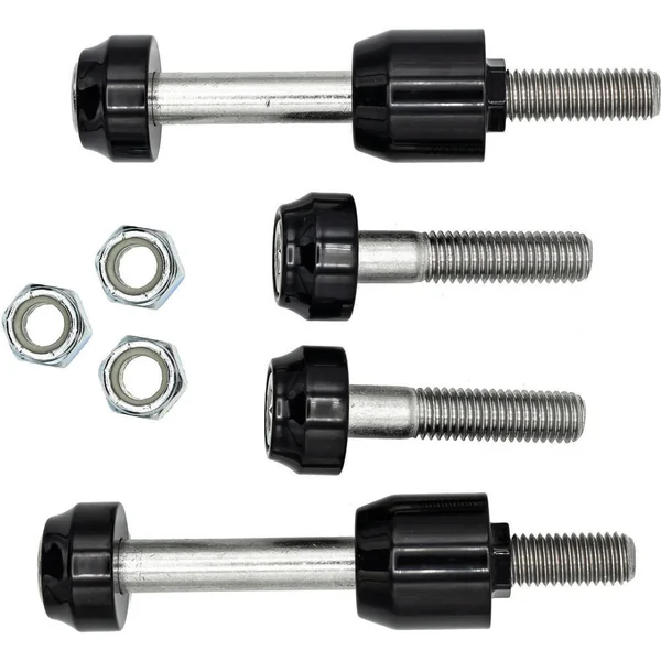 Santoro Fabworx Way Kool Shock Mounts for 2009-2017 Harley Dyna - Black