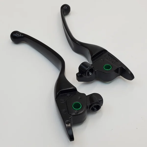 Satin Black Smooth Wide Blade Brake Lever & Clutch Levers for 2017-2020 Harley Touring Road Glide, Road King, Electra Glide & Street Glide Models w/ Hydraulic Clutch - Replaces HD# 41700422 - Image 6