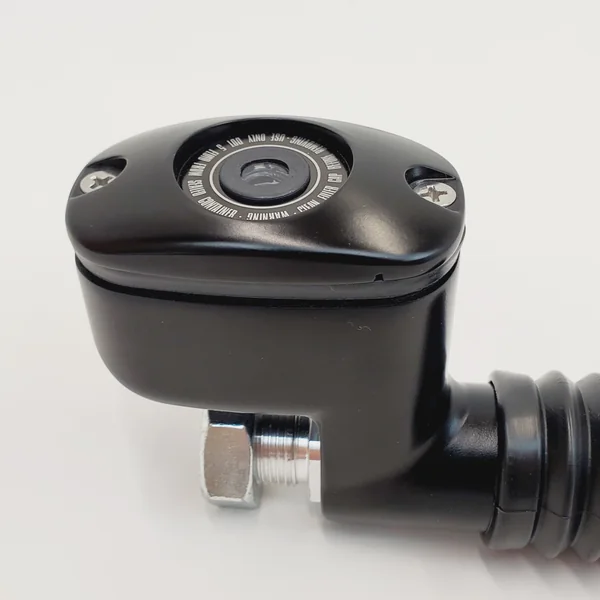 Satin Black ¾” Bore Rear Brake Master Cylinder for 1999-2007 Harley Touring Electra Glide, Road Glide, Road King, Street Glide Models & 2000-2017 Harley Softail Models Replaces HD# 41755-99 & 41767-05A - Image 7