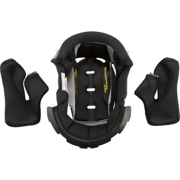 Scorpion Kwikwick 2 Liner and Cheekpad Set for EXO R2000 Helmets