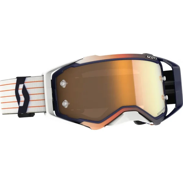 Scott Prospect Blue/White Gold Goggles