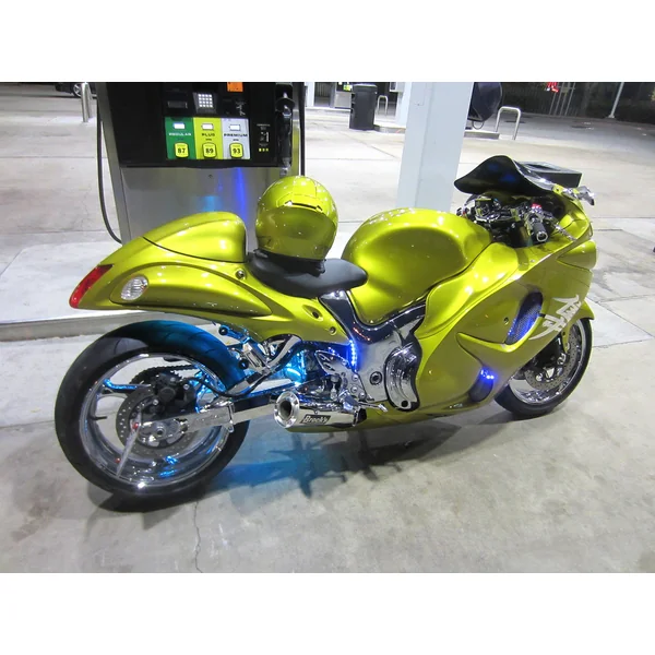 ShortMeg 2 Full System 14" Muffler Suzuki Hayabusa (99-26)