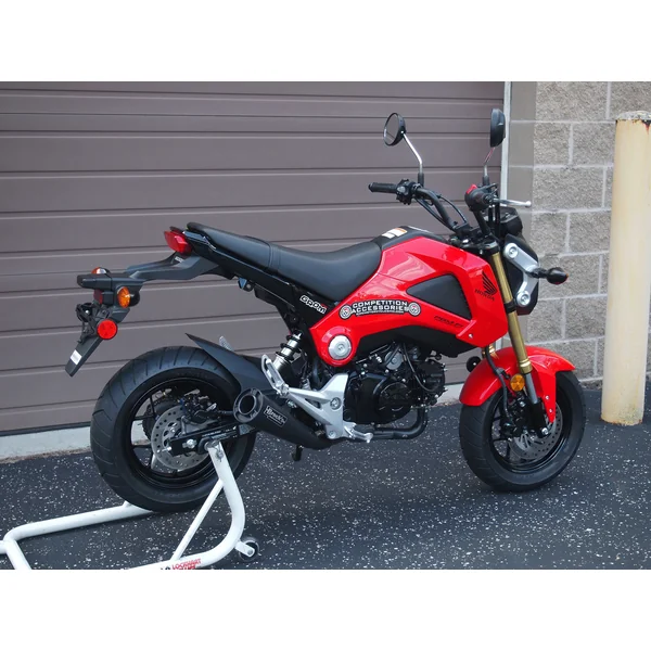 ShortMeg 2 Full System Black Cerakote® 12" Muffler Grom/MSX125 (14-15)