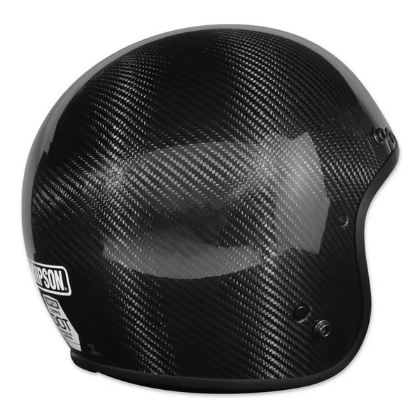 Simpson 3/4" Chopper Helmet - Carbon Fiber - Image 5