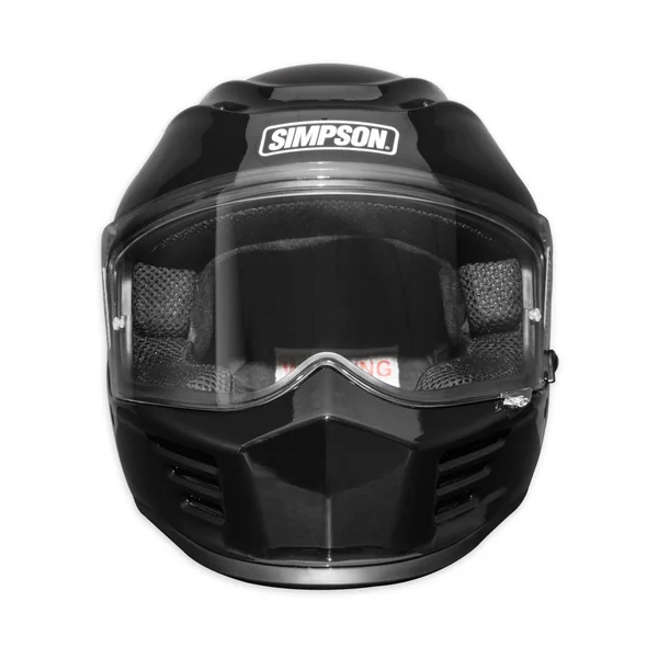 Simpson Speed Bandit Helmet - Gloss Black - Image 3