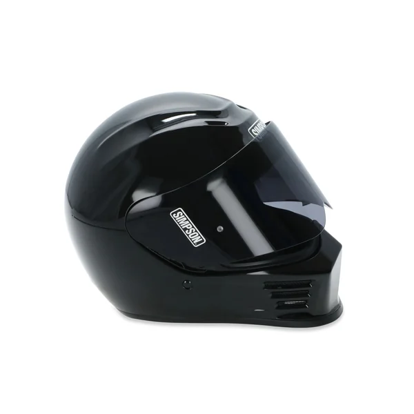 Simpson Speed Bandit Helmet - Gloss Black - Image 7
