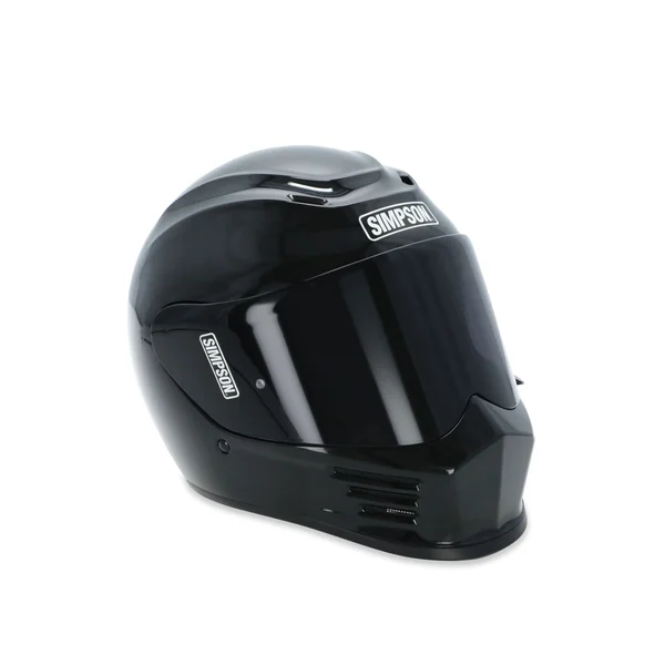 Simpson Speed Bandit Helmet - Gloss Black - Image 8