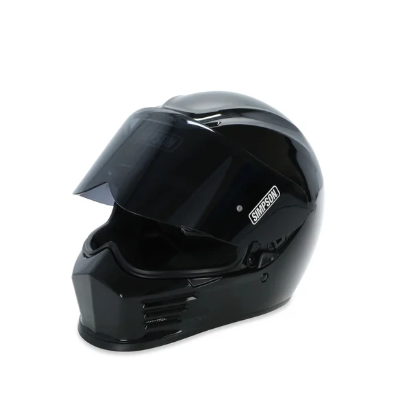 Simpson Speed Bandit Helmet - Gloss Black - Image 9