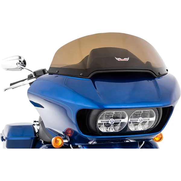 Slipstreamer 10" Replacement Windshield for 2015-2020 Harley Road Glide - Dark Smoke