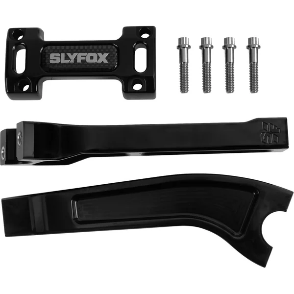 Slyfox 1-1/8" Pullback Handlebar Riser Kit for Harley - Image 3