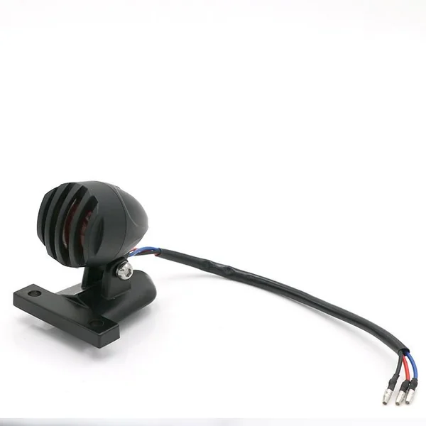 Small 12V Black LED Tail Light With Grill - Image 6