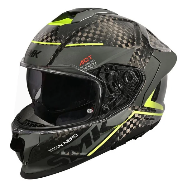 SMK Titan Carbon Nero Helmet