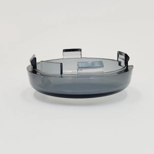 Smoked Bullet Turn Signal Lens for Harley Models - 2-3/8" Diameter POLYCARBONATE Lens for LEFT or RIGHT Side - Image 3