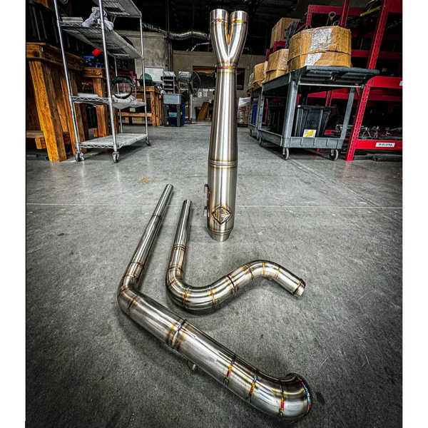 SP Concepts Full Length Turnpike Works Edition Exhaust for 1996-2016 Harley Touring