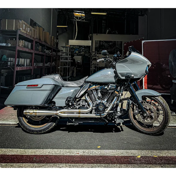 SP Concepts Mid Length Elsinore Works Edition Exhaust for 2017-2025 Harley Touring - Image 2