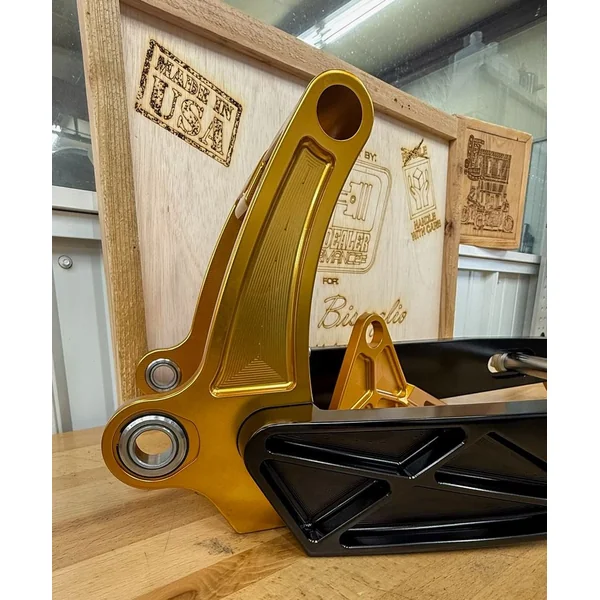 Speed Dealer Customs Swingarm for 2018-2024 Harley Softail - Image 12