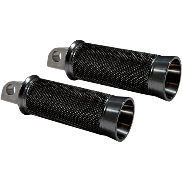 Speed Merchant Cruiser Foot Pegs for Harley - Black