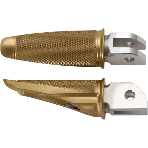 Speed Merchant Speed Pegs Foot Pegs for 2018 Harley Softail - Gold