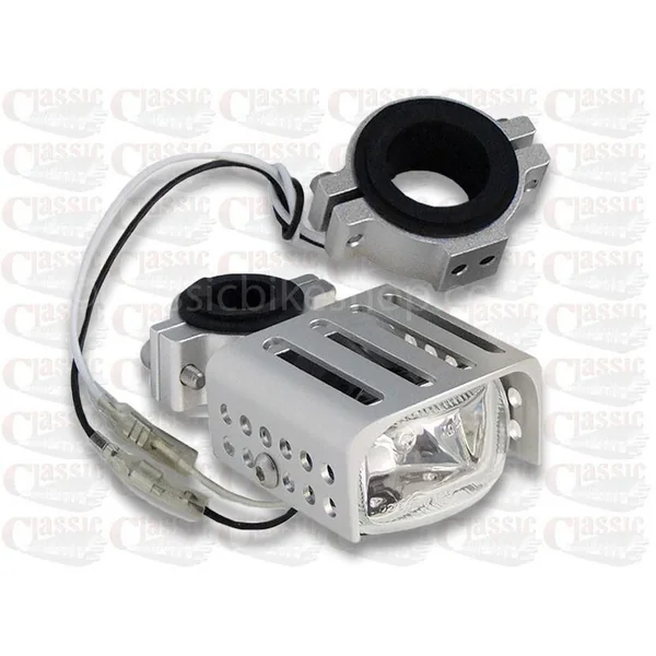 Spot/ Fog Auxiliary Light Square Clear Glass