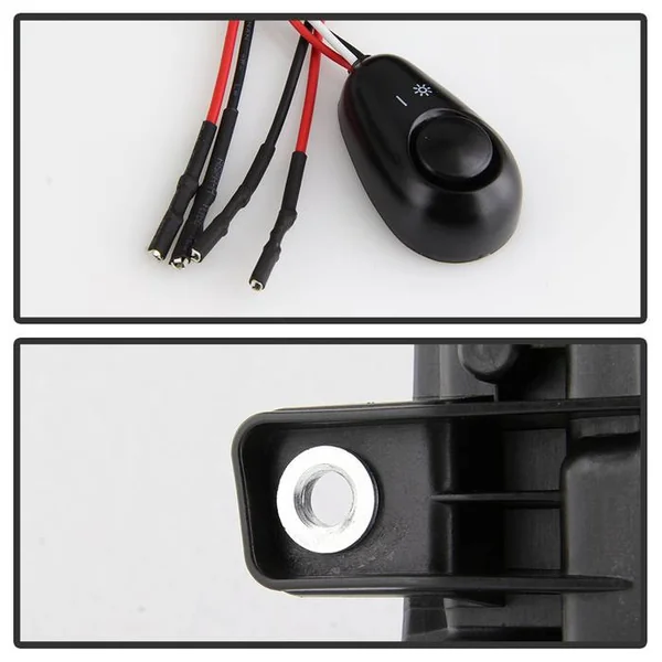 Spyder Chrome LED Fog Light Kit w/Switch2016-2018 Silverado 1500 - Image 4