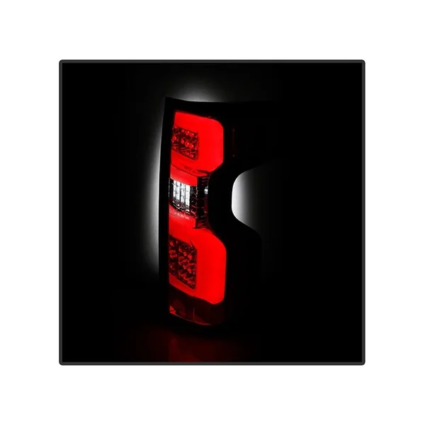 Spyder LED Tail Lights, Clear Lens and Chrome Housing2019-2021 Silverado 1500 w/ Factory Halogen Bulbs - Image 4