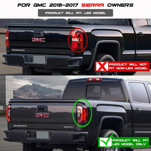Spyder Light Bar LED Tail Lights w/ Chrome Reflectors, Clear Lens and Red Housing2016-2018 GMC Sierra 1500, 2016-2019 GMC Sierra 2500HD/3500HD - Image 6