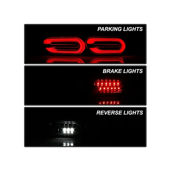 Spyder Sequential LED Tail Lights, Clear Lens and Black Housing2016-2018 Camaro w/o Factory Halogens - Image 5