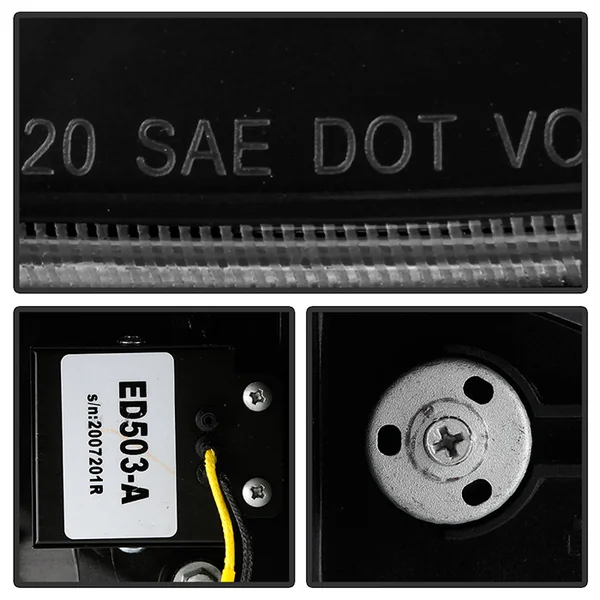 Spyder Signature Series Sequential Headlights, Clear Lens and Black Housing2005-2013 Corvette - Image 10