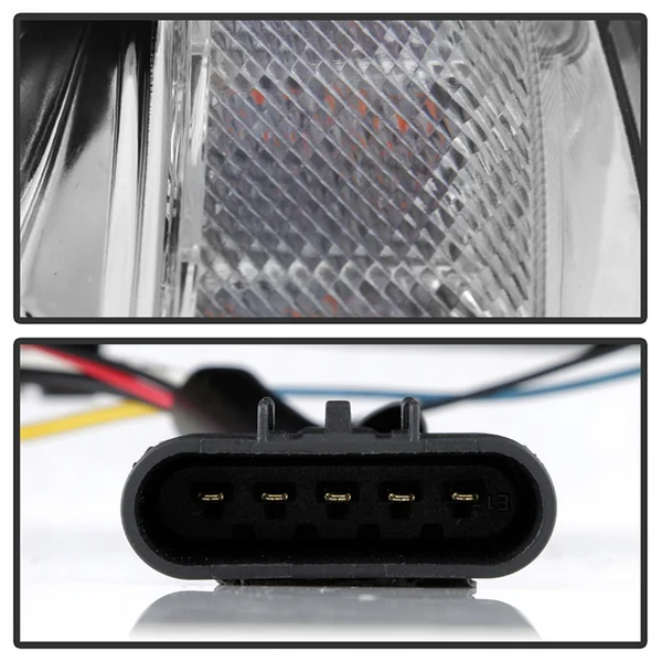 Spyder Signature Series Sequential Headlights, Clear Lens and Chrome Housing2005-2013 Corvette - Image 5