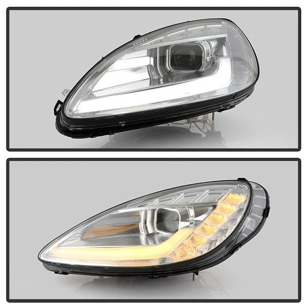 Spyder Signature Series Sequential Headlights, Clear Lens and Chrome Housing2005-2013 Corvette - Image 9