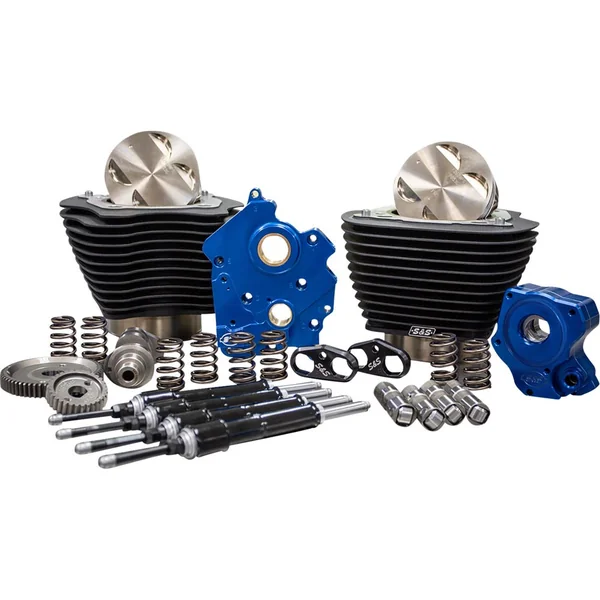 S&S 128" Power Package Big Bore Kit Oil-Cooled for 114"/117" Harley M8 - Image 2
