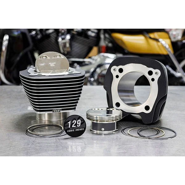 S&S Cycle 129" Big Bore Kit 4.375" Stroke for 107" M8 Models - Image 2