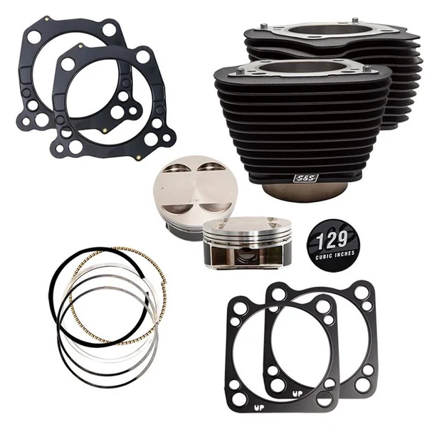 S&S Cycle 129" Big Bore Kit 4.375" Stroke for 107" M8 Models - Image 3
