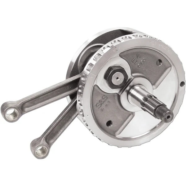S&S Cycle® 4.25" Stroke Forged Steel Flywheel Assembly for 1995-1998 Harley Models with Evolution Big Twin EFI Engines, with Crankpin and Connecting Rods - Made in U.S.A. - 32-2145